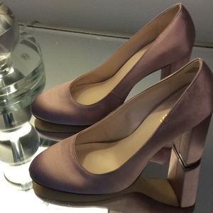 Nine West Satin Blush Shoes